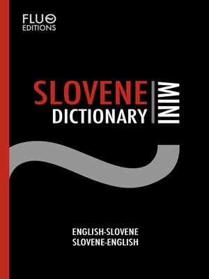 cover image of Slovene Mini Dictionary